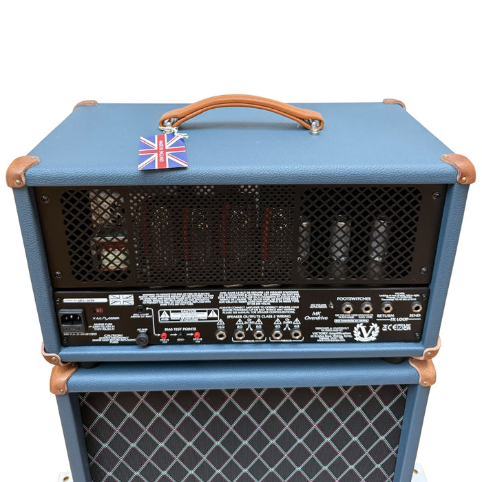 Victory Amplification MK Overdrive Head - Mullard Grampian, Stainless Steel Panel