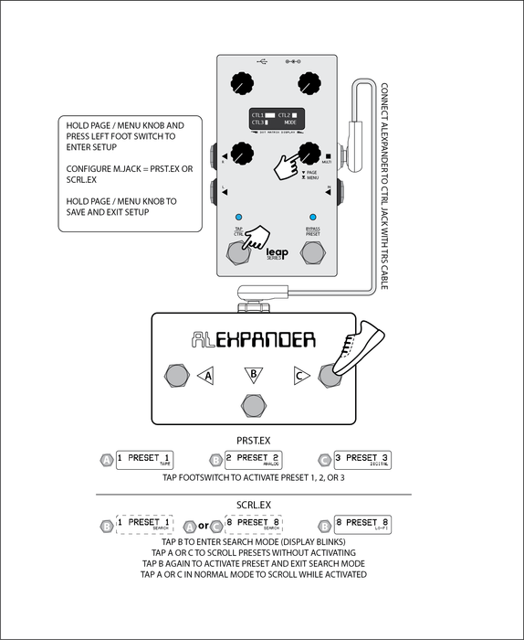Alexander Pedals ALExpander