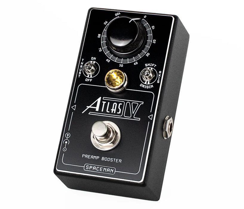 Spaceman Effects Atlas IV - Preamp Booster - Black