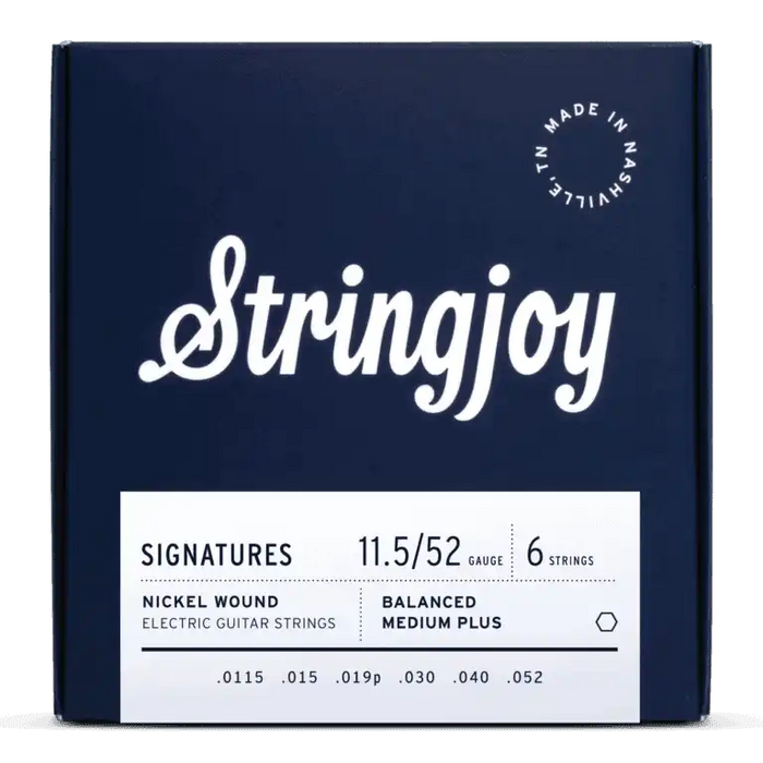 Stringjoy Signatures - Electric Balanced Medium Plus Gauge 11.5/52