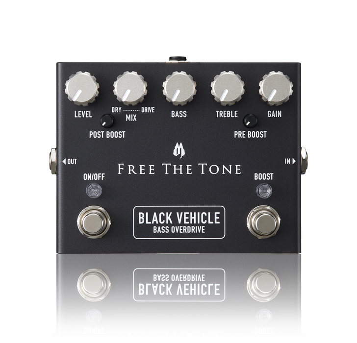 Free the Tone Black Vehicle BV-1V - Bass Overdrive