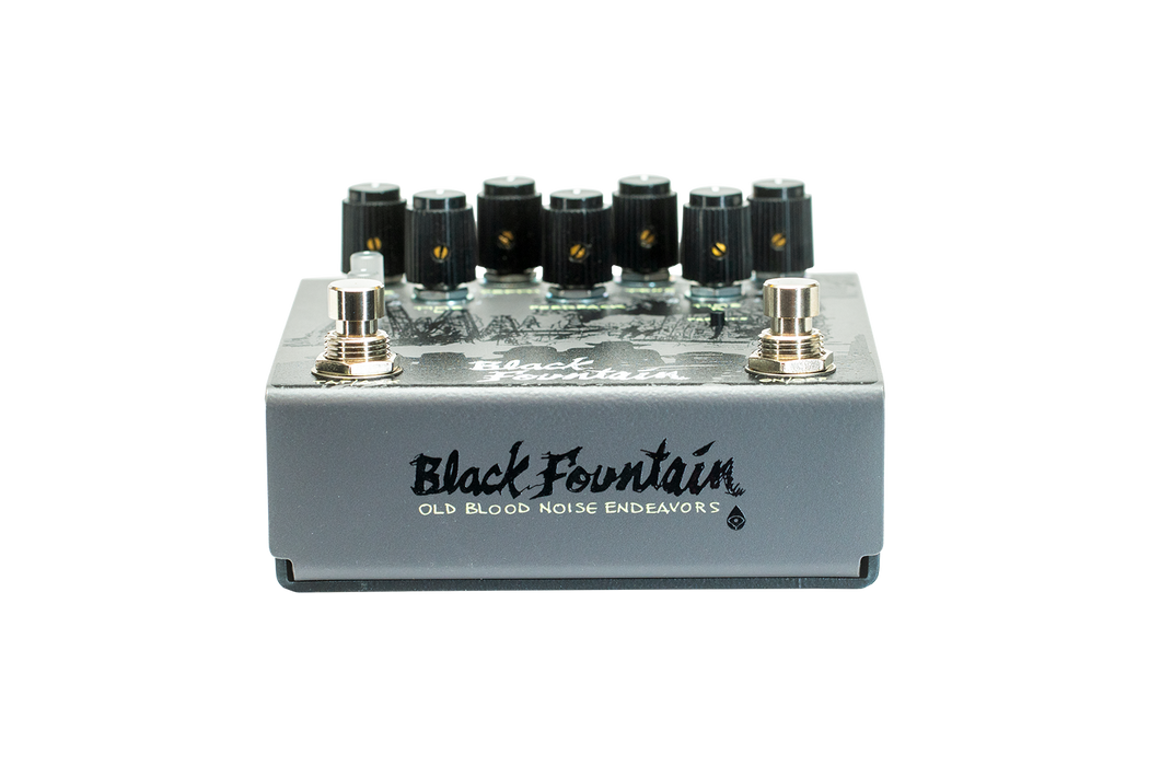 Old Blood Noise Endeavours Black Fountain Stereo Delay — Pedal Empire Old Blood Noise Endeavours Black Fountain Stereo Delay — Pedal Empire