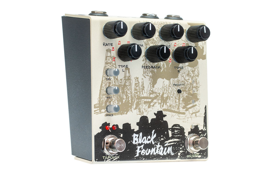 Old Blood Noise Endeavours Black Fountain Stereo Delay Old Blood Noise Endeavours Black Fountain Stereo Delay