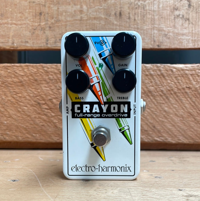 Second Hand EHX Crayon Overdrive.