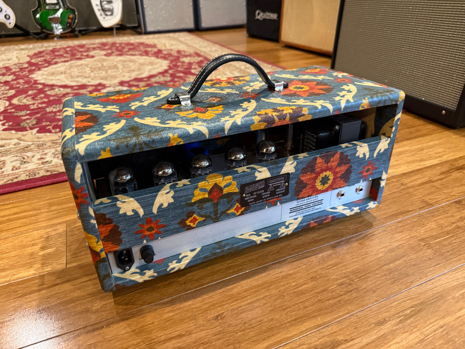 Second Hand Benson Amplifiers Chimera Head in Aunt Gertie finish and cover