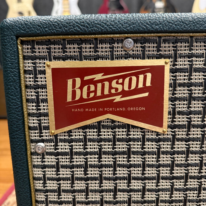 Benson Amps 30w Bellringer Combo - Green Tolex/Checkered Grill