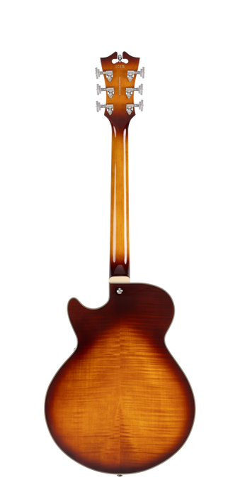 D'Angelico Premier SS Semi-Hollow Guitar (Dark Iced Tea Burst)