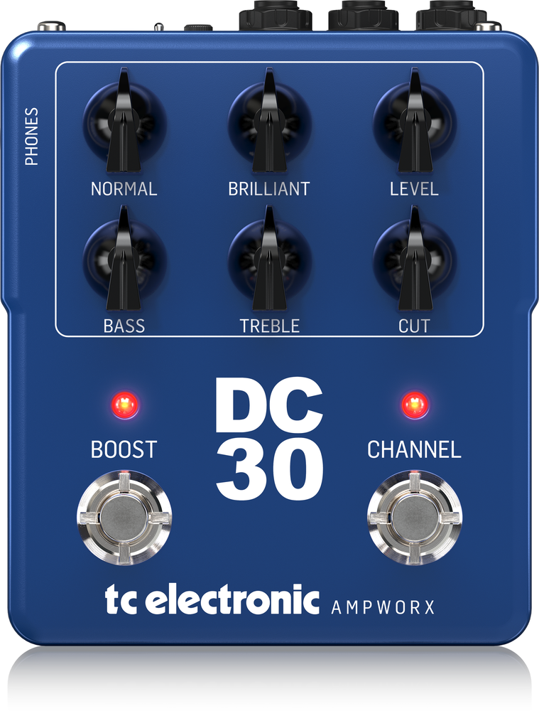 TC Electronic Ampworx DC30 (AC30) DUAL-CHANNEL GUITAR PREAMP TC Electronic Ampworx DC30 (AC30) DUAL-CHANNEL GUITAR PREAMP