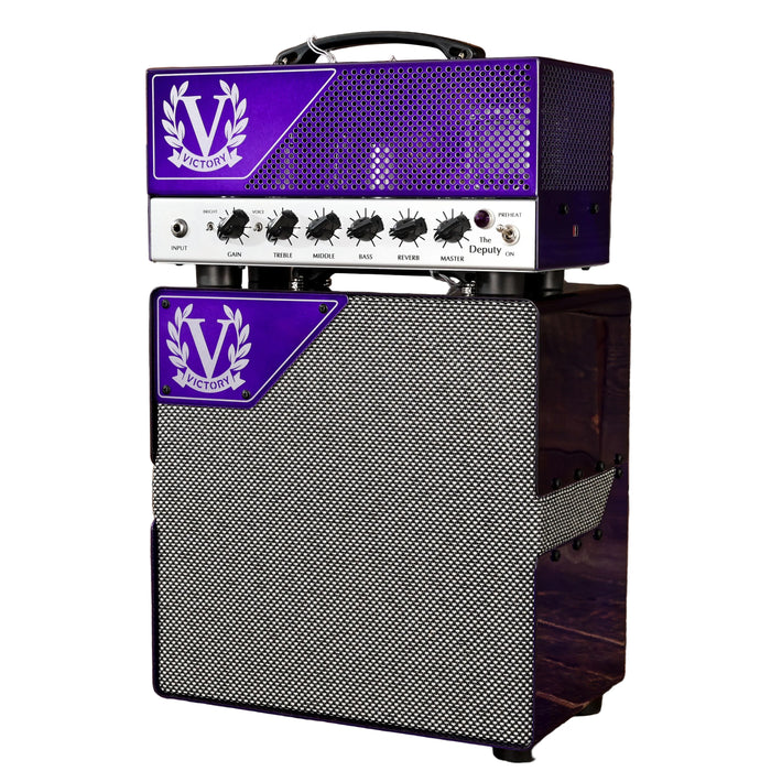 Victory Amplification Limited Edition Deputy Lunchbox Head with 1x12 Cab in Purple - Signed By Danish Pete!