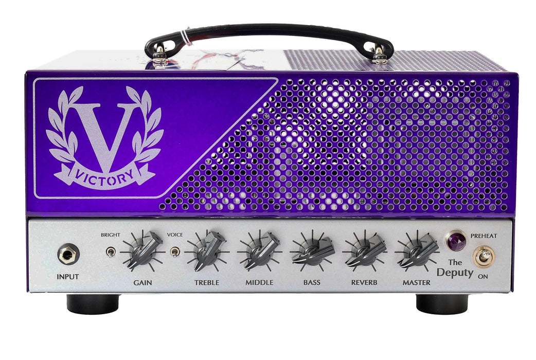 Victory Amplification Limited Edition Deputy Lunchbox Head with 1x12 Cab in Purple - Signed By Danish Pete!
