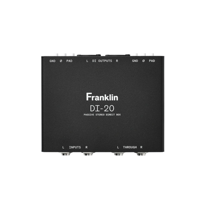 Franklin Audio - DI-20 Stereo Passive Direct Box