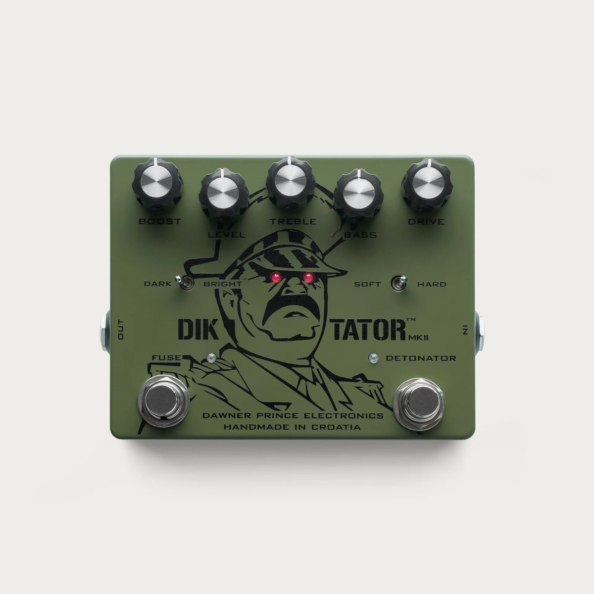 DAWNER PRINCE DIKTATOR MKII Preamp/Boost/Overdrive — Pedal Empire