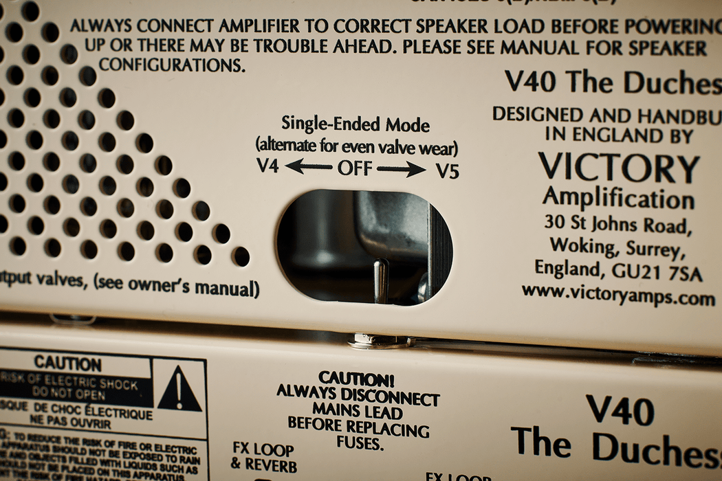 VICTORY AMPLIFICATION V40 The Duchess Compact Head