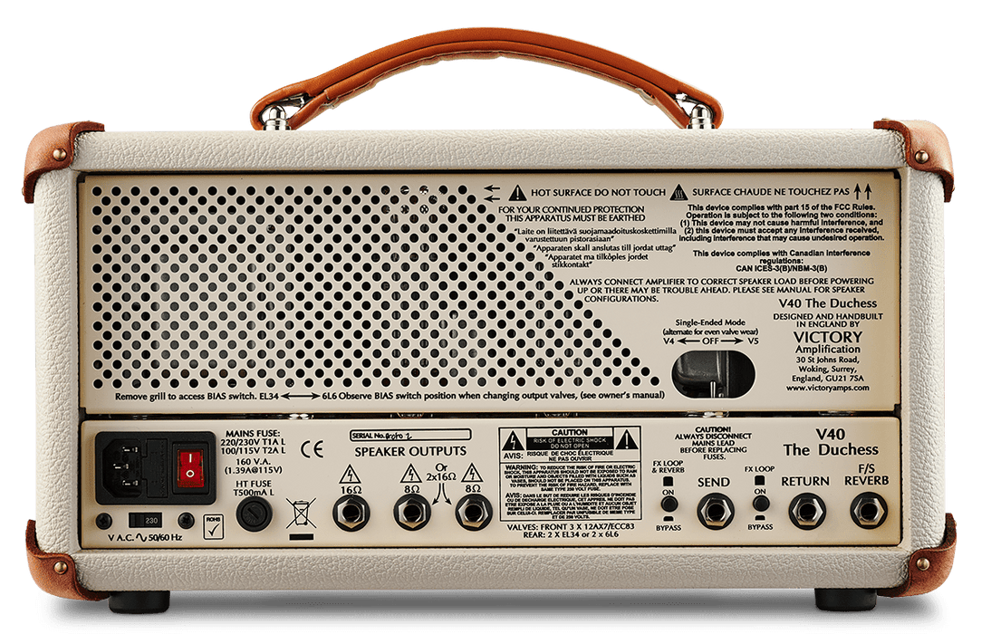 VICTORY AMPLIFICATION V40 The Duchess Compact Head