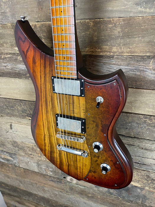 Used Dunable Yeti USA Baritone Custom Shop - Tobacco Burst Swamp Ash w/hardcase
