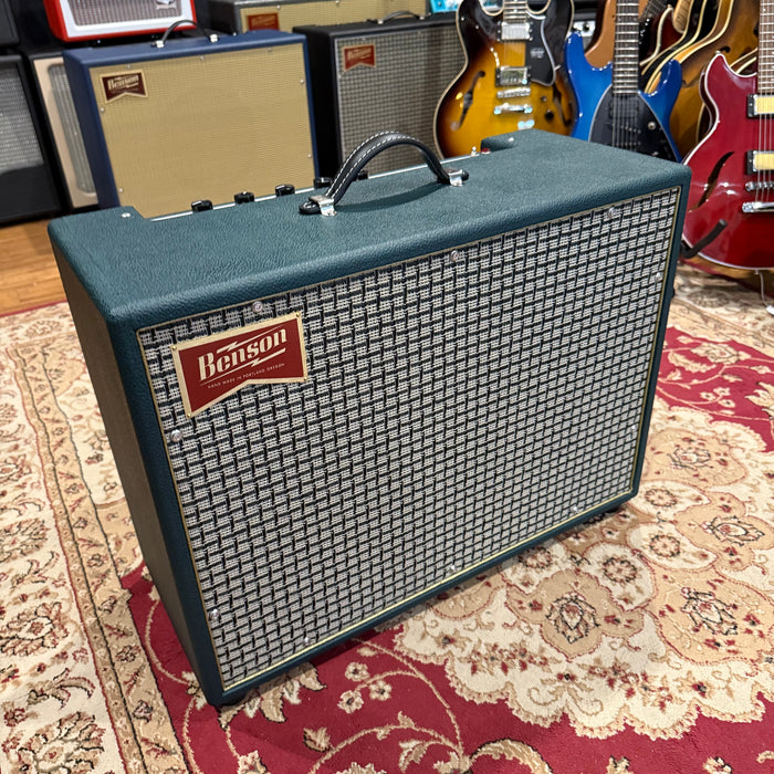 Benson Amps 30w Bellringer Combo - Green Tolex/Checkered Grill