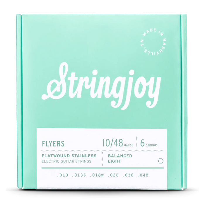 Stringjoy Flyers - 10-48 BALANCED LIGHT Gauge Flyers (Flatwound)