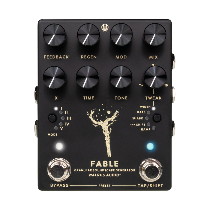 Walrus Audio Fable Granular Soundscape Generator MKII - Black