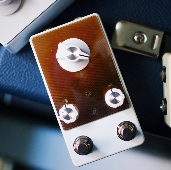 Fjord Fuzz SOL - Limited Burnt Copper/Rainbow — Pedal Empire Fjord Fuzz SOL - Limited Burnt Copper/Rainbow — Pedal Empire