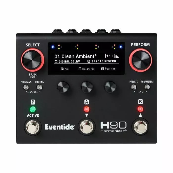 Eventide H90 Dark Limited Edition Harmonizer Pedal in Black