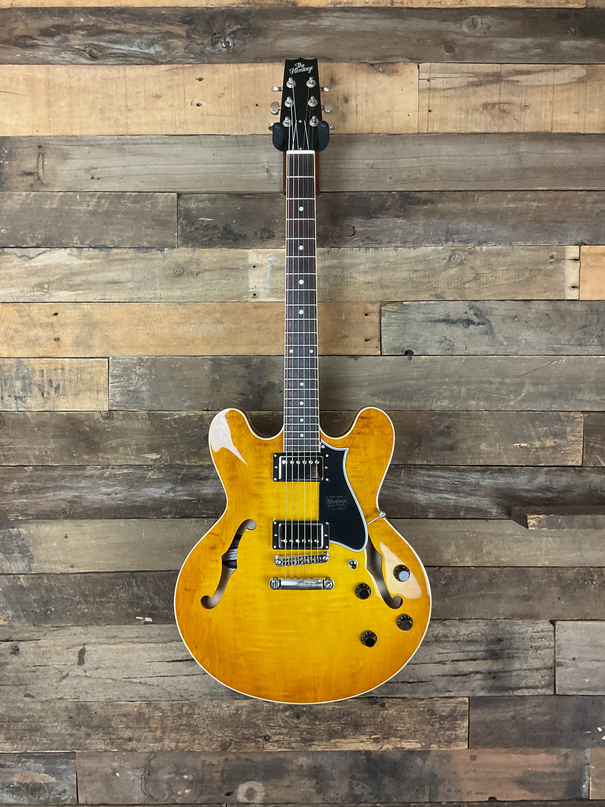 Heritage H-535 Dirty Lemon Burst Electric Guitar — Pedal Empire