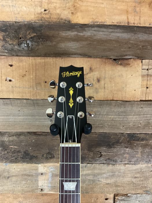 Heritage 2024 Factory Special Custom Core H-150 - Dirty Lemon Plain Top with Zebra Pickups