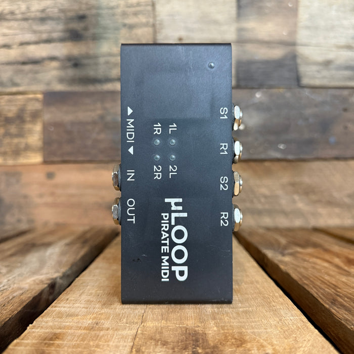 Second Hand Pirate MIDI uLoop - 4-CH Bypass & MIDI Interface