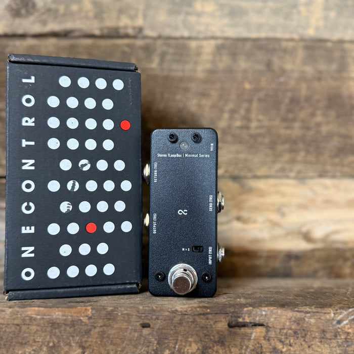 Second Hand One Control Minimal Series Stereo 1Loop Box