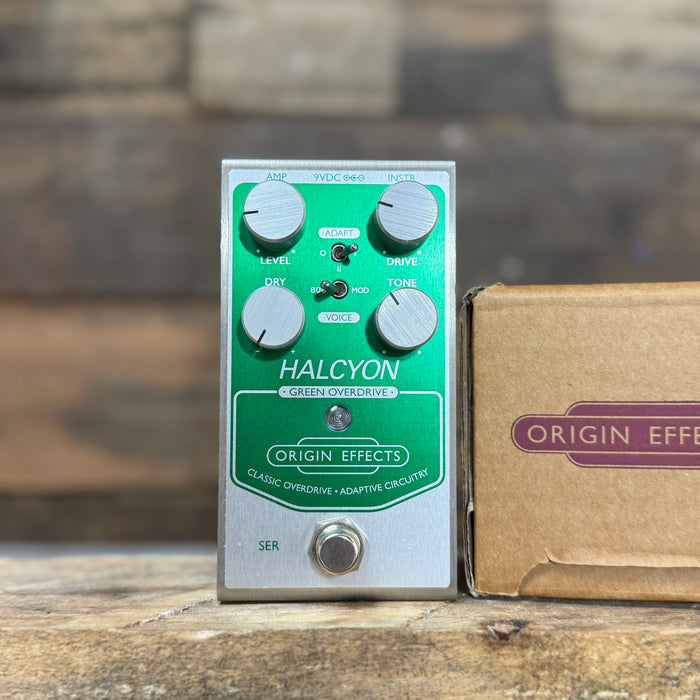 Second Hand Origin Effects Halcyon Green Overdrive