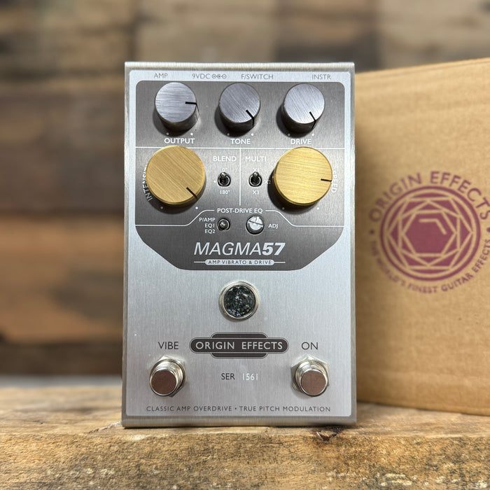 Second Hand Origin Effects MAGMA57 AMP VIBRATO & DRIVE
