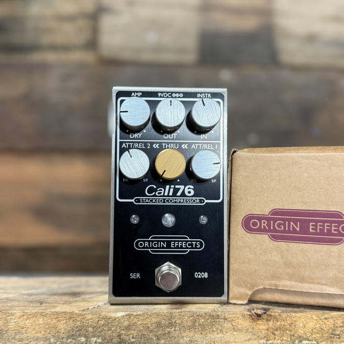 Second Hand Origin Effects Cali76 Stacked Edition **BLACK**
