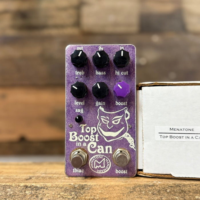 Second Hand Menatone Top Boost in a Can