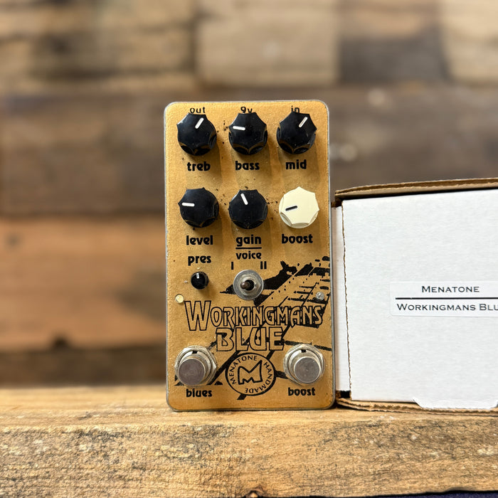 Second Hand Menatone Workingman's Blue Overdrive