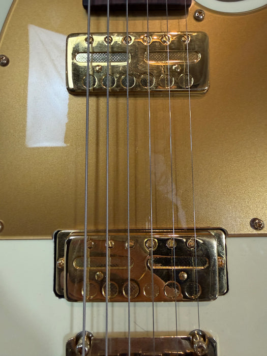Second Hand Suhr Mateus Asato Classic T Signature -  White - Gold Hardware