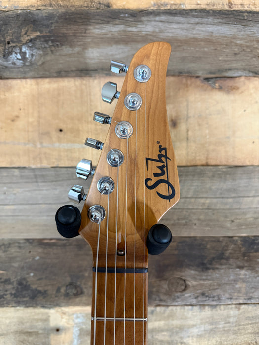 Second Hand Suhr Andy Wood Signature Modern T HH - Whiskey Barrel (510 Tremolo)