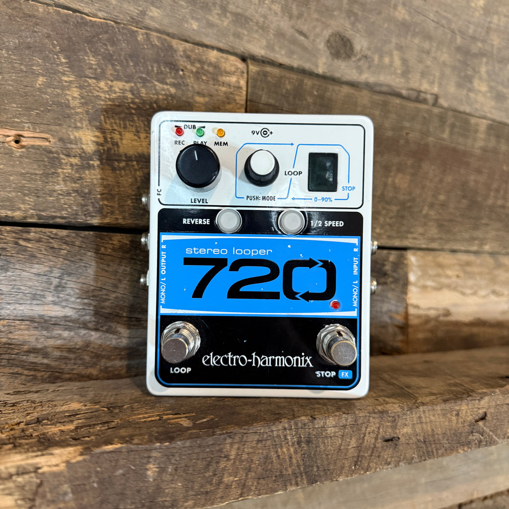 electro harmonix 720 stereo looper pedal Second Hand Electro Harmonix 720 Stereo Looper — Pedal Empire