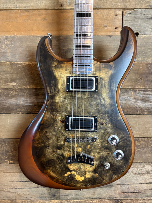 Dunable Gnarwhal w/ Robot Graves Aluminium Neck USA Custom Shop -Black Eye Burl and Swamp Ash!