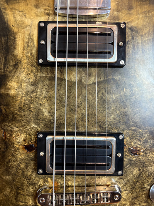 Dunable Gnarwhal w/ Robot Graves Aluminium Neck USA Custom Shop -Black Eye Burl and Swamp Ash!
