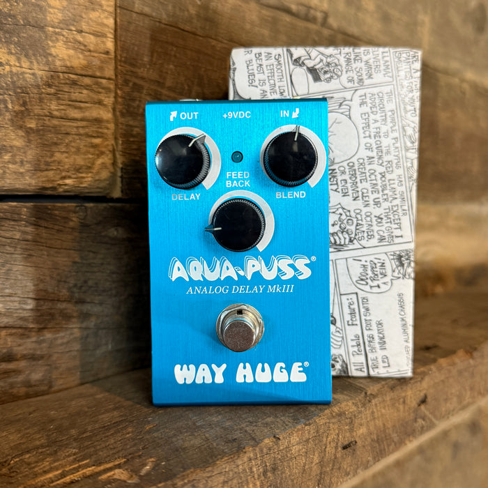Second Hand Way Huge WM71 Smalls Aqua-Puss Analog Delay