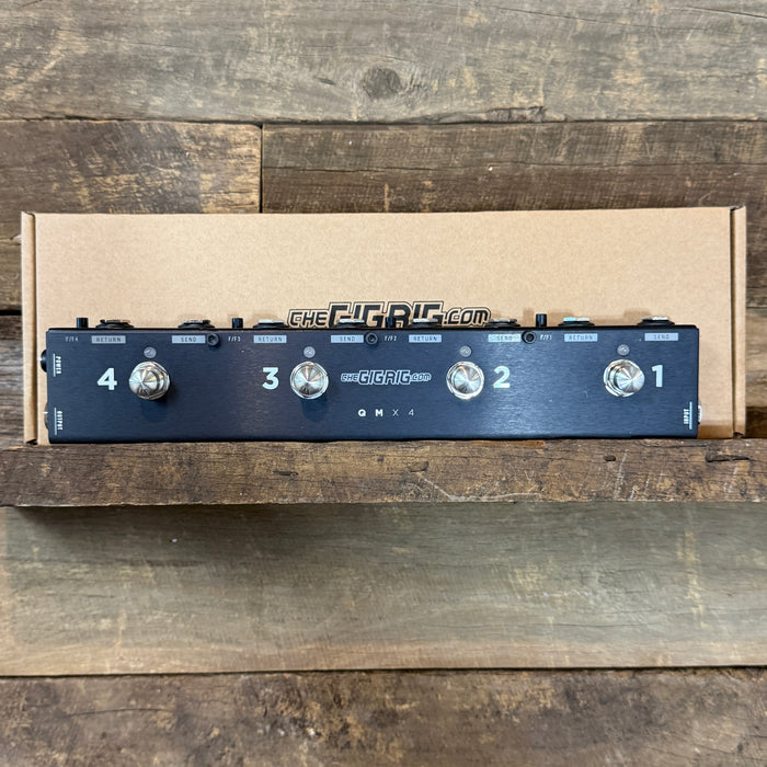 Second Hand The Gigrig Quartermaster QMX4 Looper