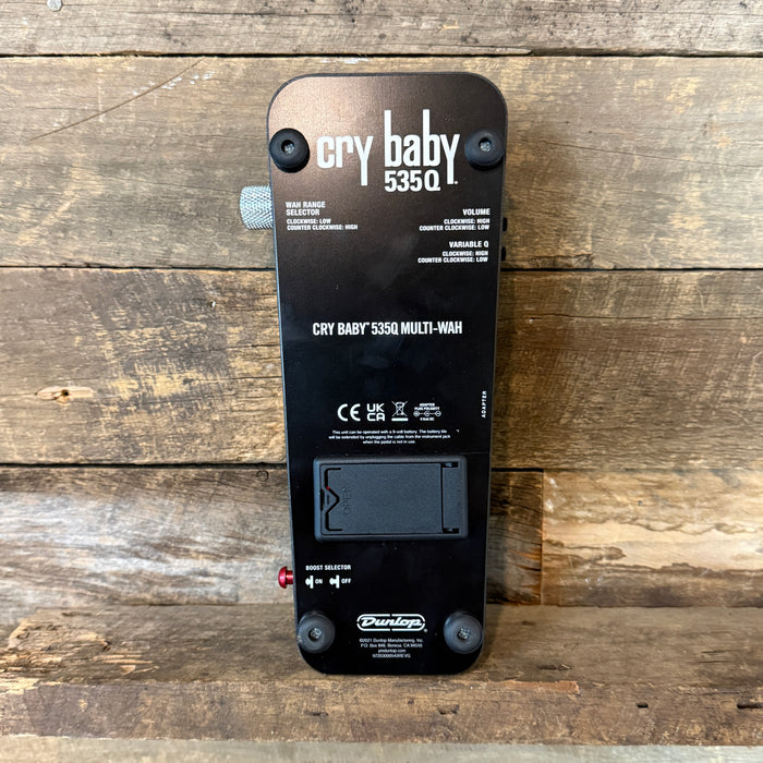 Second Hand Jim Dunlop Cry Baby 535Q Multi-Wah