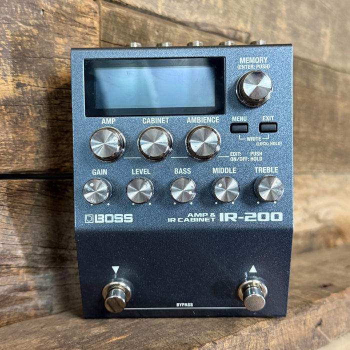 Second Hand BOSS IR-200 Amp and IR Cabinet