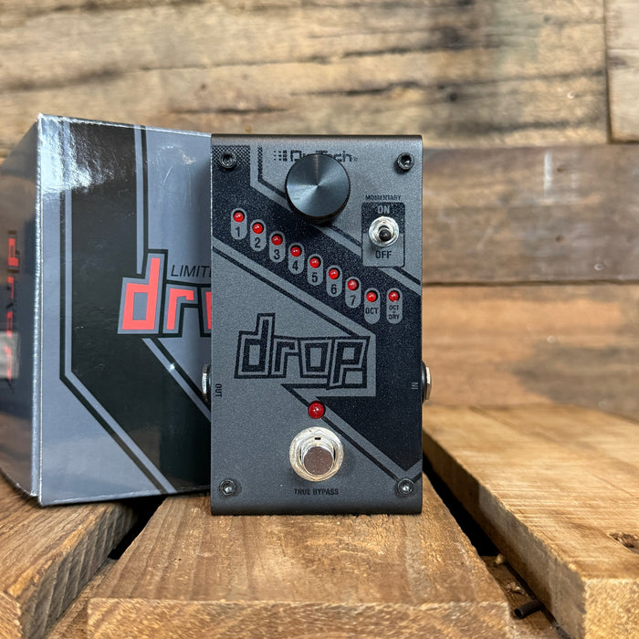 Second Hand DigiTech Drop - Polyphonic Drop Tune Pedal in Limited Black