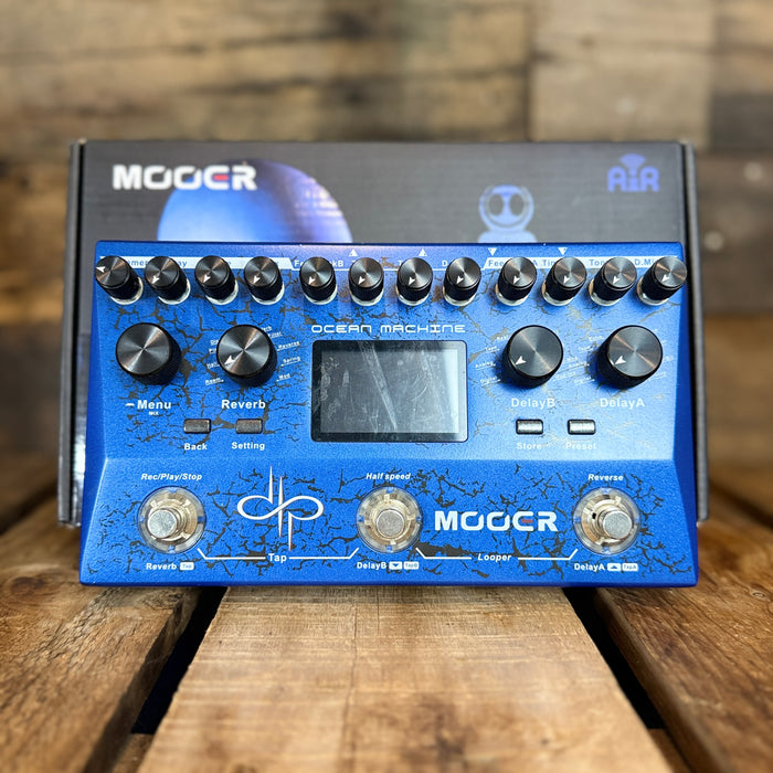 Second Hand Mooer Ocean Machine Reverb & Delay