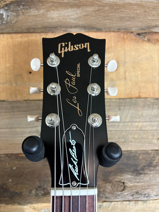 Second Hand Gibson Rick Beato Les Paul Special Double Cut in Sparkling Burgundy Satin