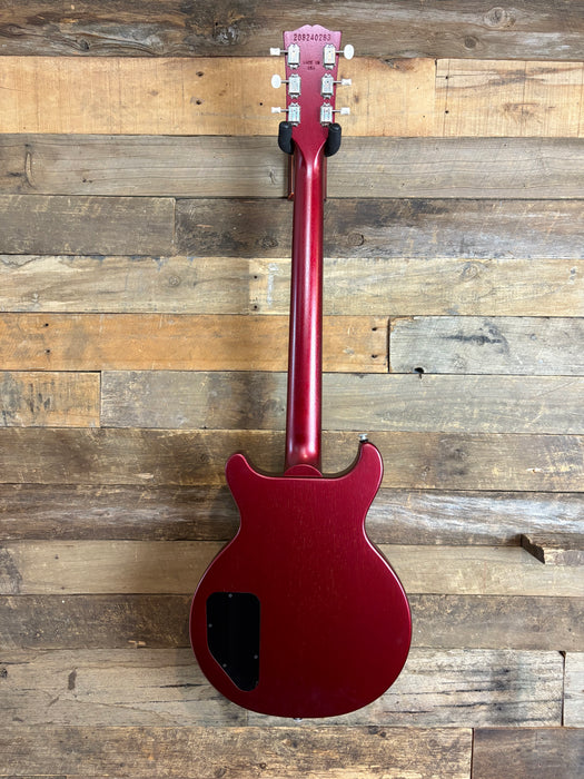 Second Hand Gibson Rick Beato Les Paul Special Double Cut in Sparkling Burgundy Satin