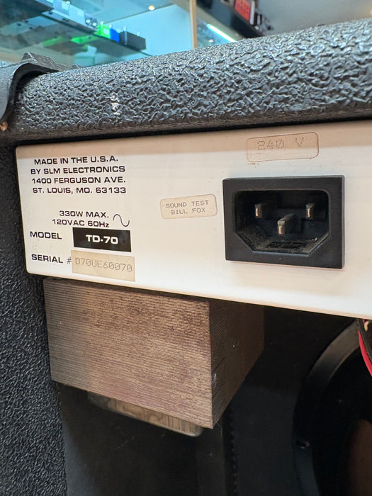 Second Hand Crate 1992 TD-70 Made In USA Guitar Amp