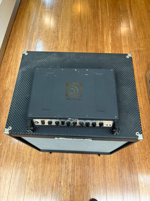 Second Hand Ampeg Pf-500 Head & PF-410HLF