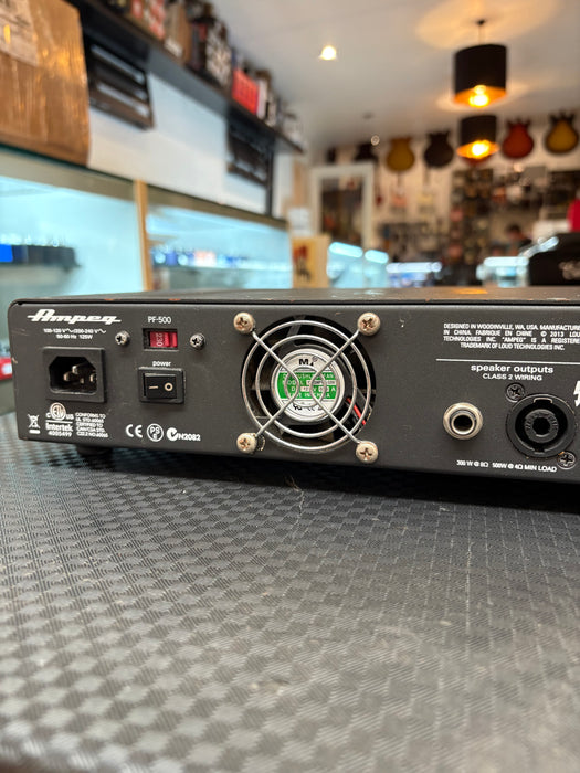 Second Hand Ampeg Pf-500 Head & PF-410HLF