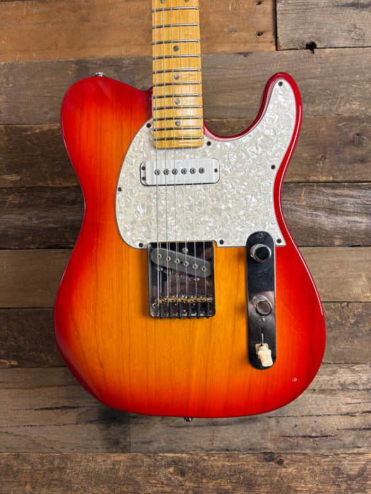 Second Hand G&L USA Custom Build ASAT Classic Cherry Burst